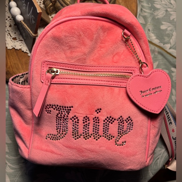Juicy Couture Handbags - Juicy Couture Vibrant Pink Backpack